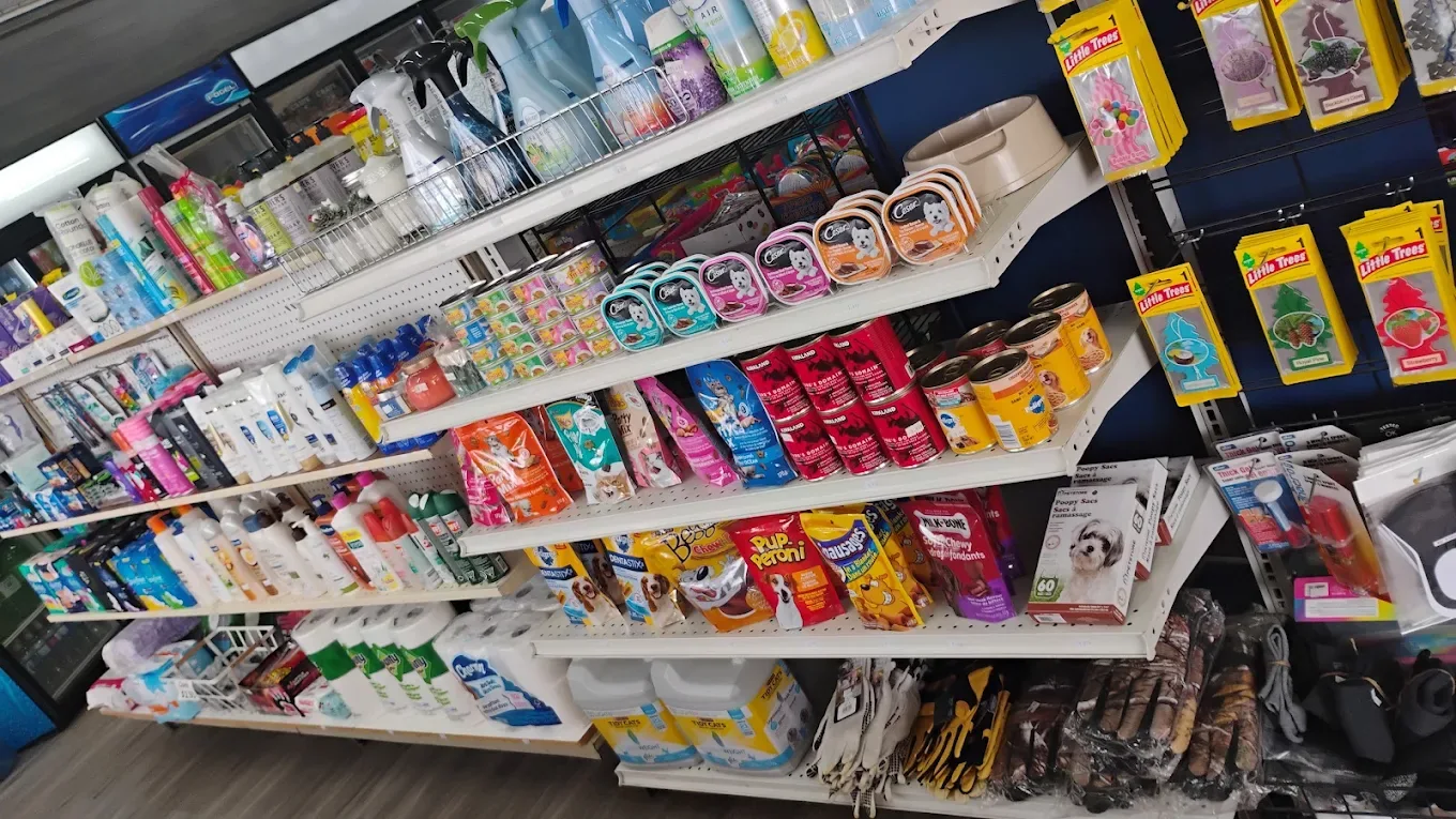 Personal care and pet supplies at Northmount Convenience Store